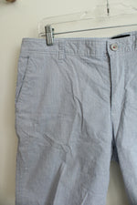 Rodd & Gunn Custom Fit Blue & White Stripe Shorts | 36