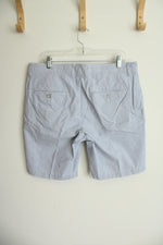 Rodd & Gunn Custom Fit Blue & White Stripe Shorts | 36