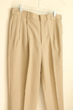 NEW Hubbard Tan Pleated Dress Pants | 34x33