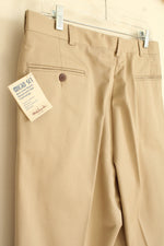 NEW Hubbard Tan Pleated Dress Pants | 34x33