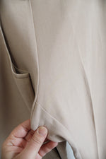 Trina Turk Tan Two-Piece Jaya Tunic Mock Neck Top & Pant Set | 2