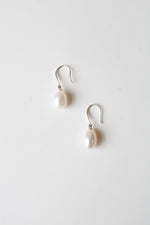 Freshwater Ivory Genuine Pearl Dangle Earrings
