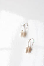 Freshwater Ivory Genuine Pearl Dangle Earrings