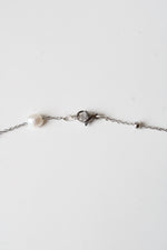 Genuine Pearl Sterling Silver Chain 22" Necklace