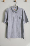 Carhartt Original Fit Gray Polo Shirt | M