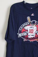 Majestic Chipper Jones Braves 1993-2012 Tee | XL