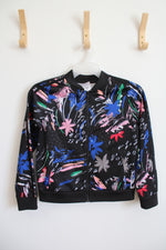 Adidas Multi-Colored Black Track Jacket | Youth XL (16)