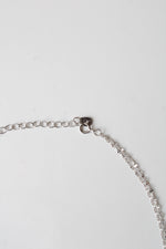 Sterling Silver Double Layer 15" Chain Necklace
