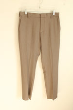 Van Heusen Dark Tan Dress Pants | 30x30
