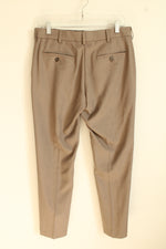 Van Heusen Dark Tan Dress Pants | 30x30