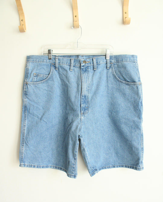 Wrangler Relaxed Fit Light Denim Jean Shorts | 44