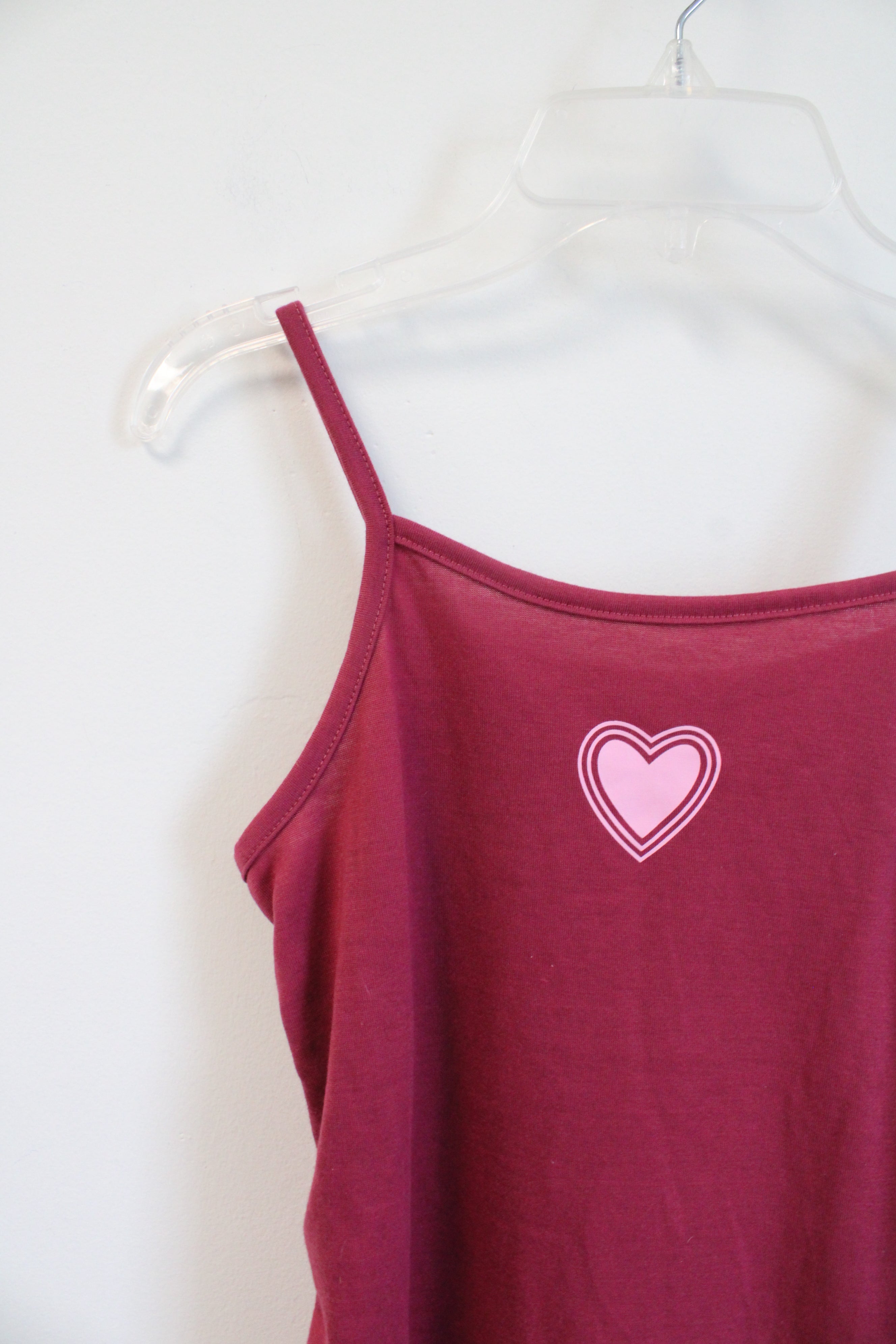 NEW Art Class Pink Heart Cami Top | Youth L (10/12)
