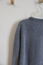 Pressbox Gray Blue Penn State Sweatshirt | 2XL