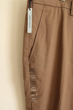 NEW Croft and Barrow Dark Tan Dress Pants | 38x36