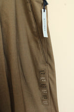 NEW Croft & Barrow Tan Olive Pleated Dress Pants | 38x34