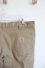 Carhartt Relaxed Fit Tan Pants | 38X32