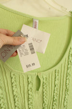 NEW Gitano Light Green Cut-out Top | M