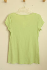 NEW Gitano Light Green Cut-out Top | M