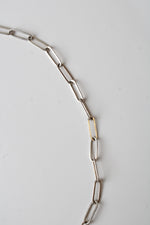 Sterling Silver Paperclip Chain Necklace