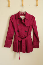 Coach Bright Purple Double-breasted Jacket | XS