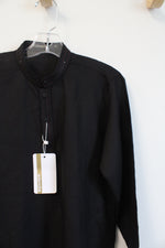 NEW Edenrobe Black Sheer Tunic | Youth 6