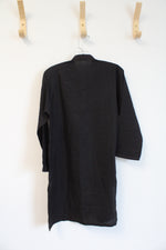 NEW Edenrobe Black Sheer Tunic | Youth 6