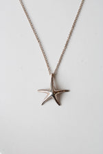 Sterling Silver Starfish Pendant Necklace