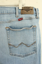 Wrangler Light Wash Relaxed Fit Jeans | 40x30