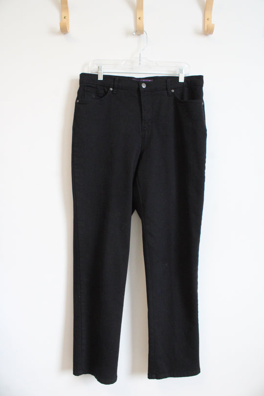 Gloria Vanderbilt Amanda Black Jeans | 12