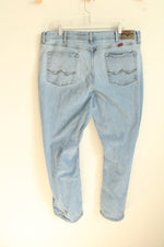 Wrangler Light Wash Relaxed Fit Jeans | 40x30
