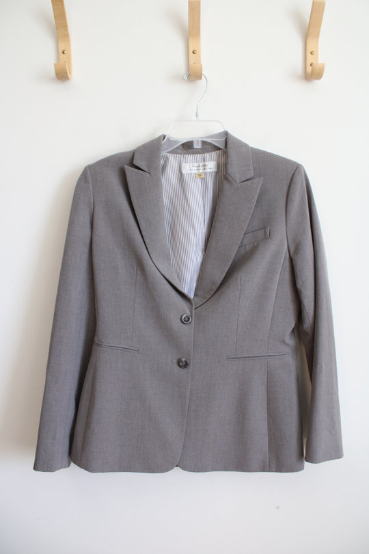 Tahari Arthur S. Levine Gray Blazer | 8