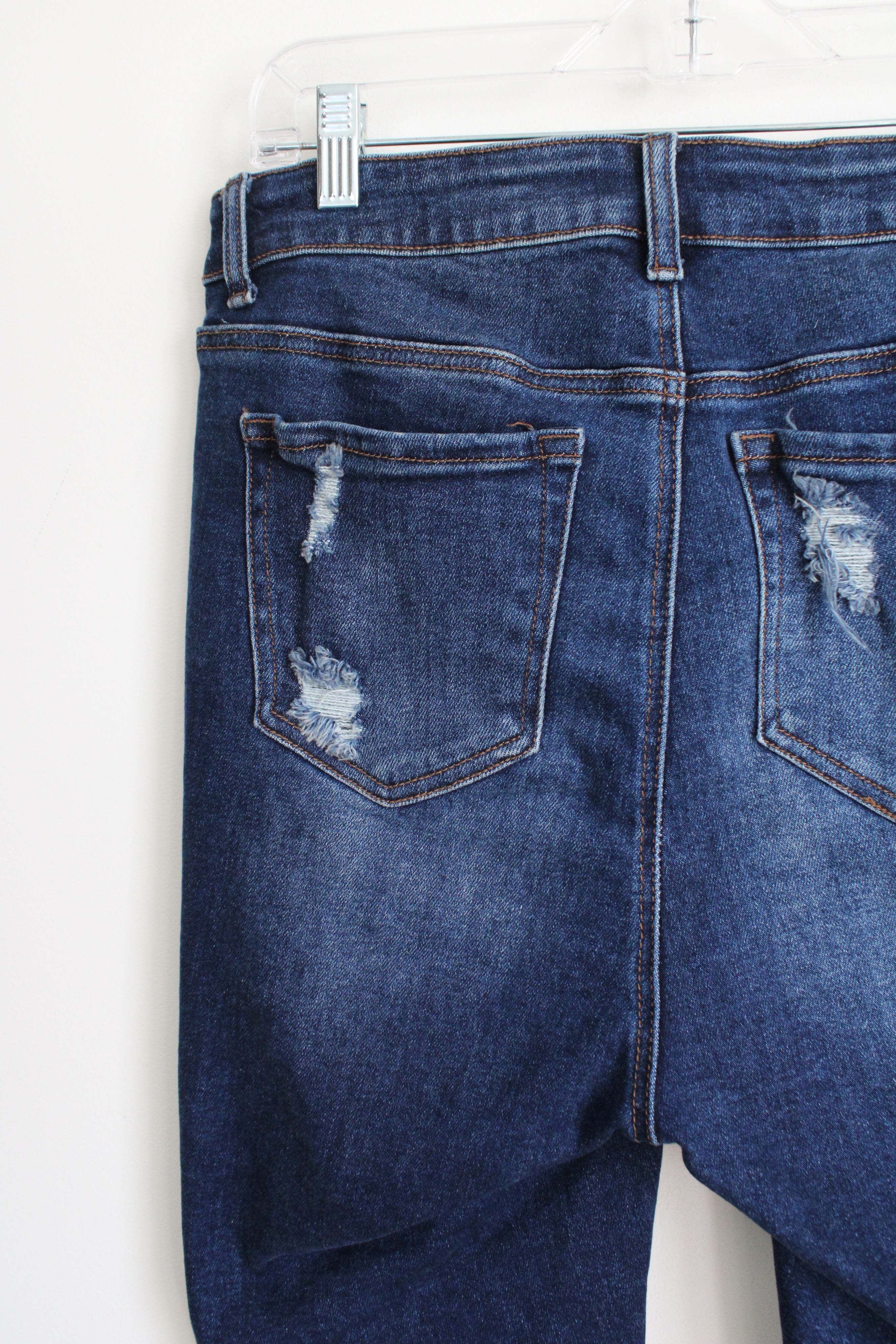 Wax Jean Collection Distressed Long Shorts | 1X