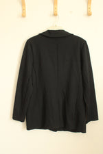 Banana Republic Black Stretch Blazer | XL