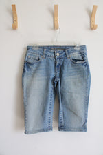 American Eagle Low Rise Bermuda Jean Shorts | 4