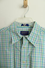 Pendleton Multi-Color Casual Short Sleeve Button Down Shirt | L