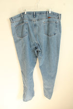 Rustler Light Wash Relaxed Fit Jeans | 48x30