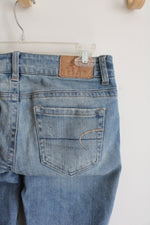 American Eagle Low Rise Bermuda Jean Shorts | 4