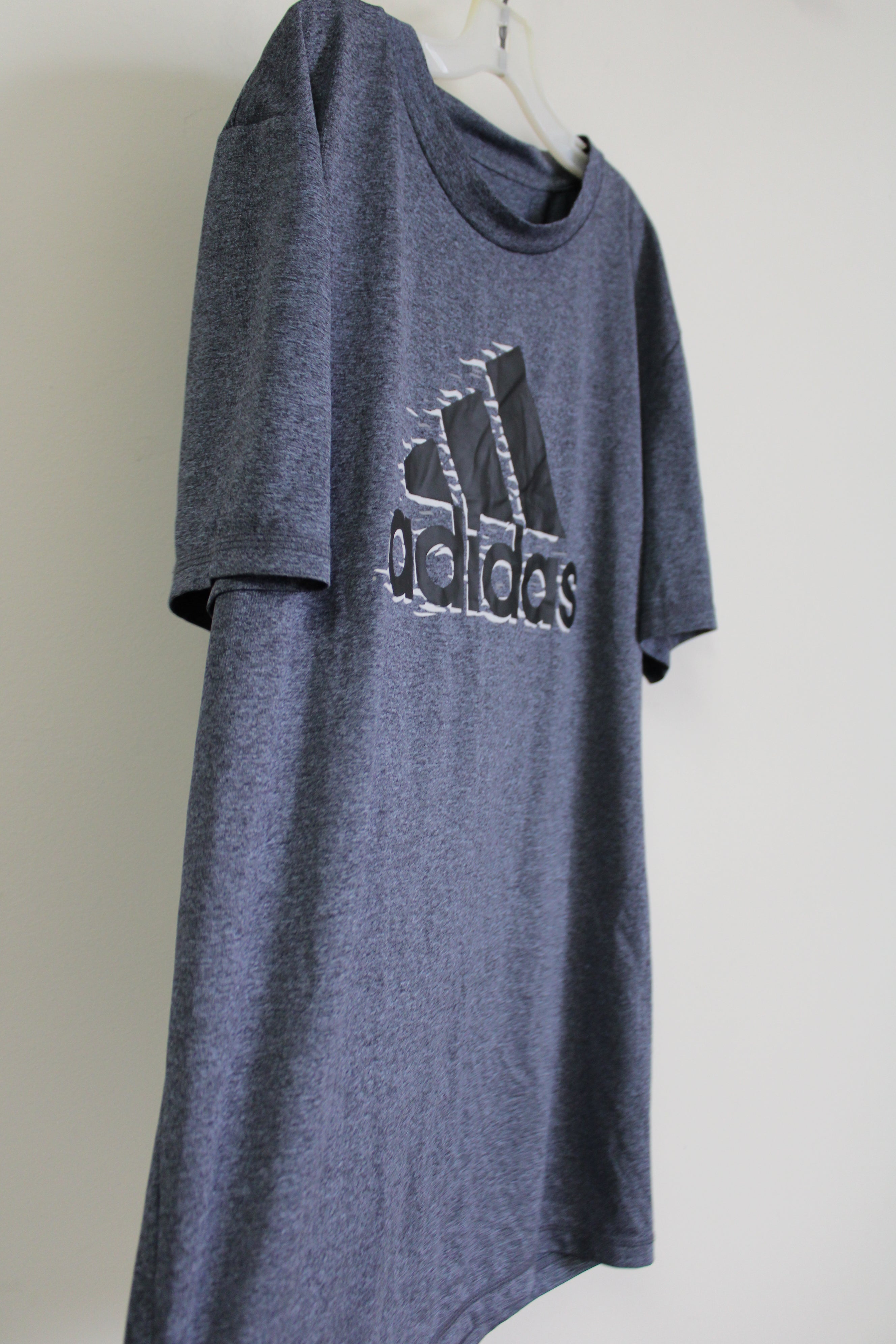 Adidas Blue Logo Shirt | Youth XL (18/20)