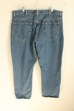 Basic Editions Medium Wash Relaxed Fit Jeans | 40x30