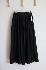 NEW A New Day Black Pleated Maxi Skirt | XS