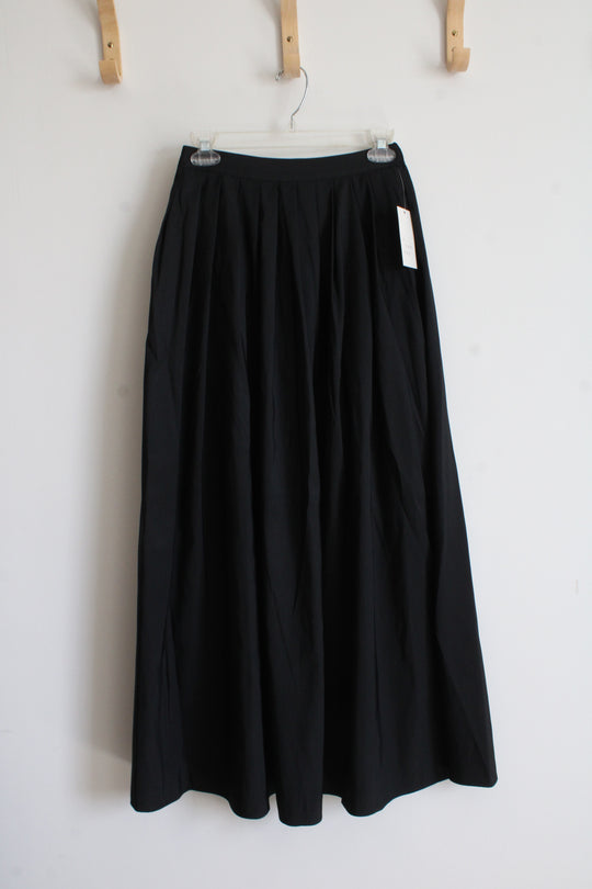 NEW A New Day Black Pleated Maxi Skirt | XS