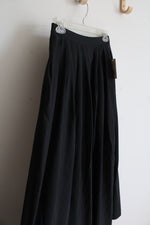 NEW A New Day Black Pleated Maxi Skirt | XS