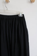 NEW A New Day Black Pleated Maxi Skirt | XS