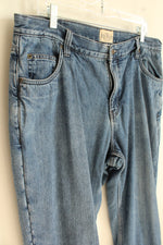 RedHead Medium Wash Fleece Lined Relaxed Fit Jeans | 38x30