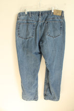 RedHead Medium Wash Fleece Lined Relaxed Fit Jeans | 38x30