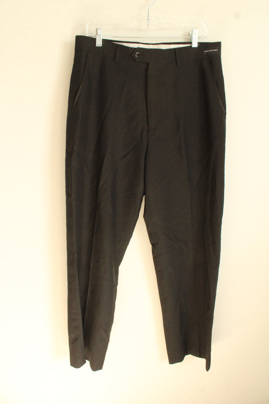 Victorio Culture Black Stain Defender Dress Pants | 34x34