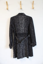 Vintage Lie Sang Bong Black & White Trench Coat | 82