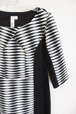 Emma & Michele Zebra Striped Dress | 12