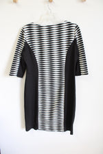 Emma & Michele Zebra Striped Dress | 12
