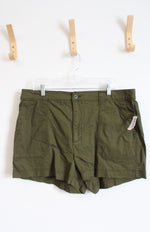 NEW Old Navy OG Chino Olive Green Shorts | XL